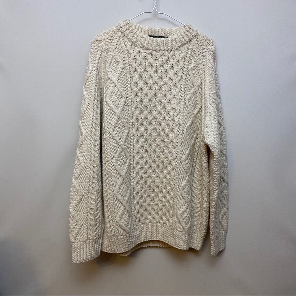 Callan Irish Aran Cable Knit Sweater